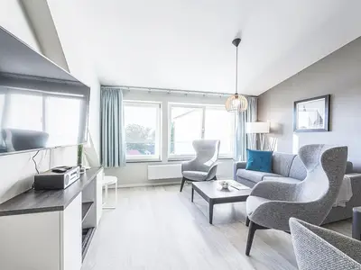 Ferienwohnung Seebadrast Ostseebad Wustrow ZweiWasser Alte Seefahrtschule Küchenzeile