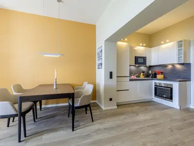 Ferienwohnung Ostseequartier Ostseebad Wustrow mit offener Küche