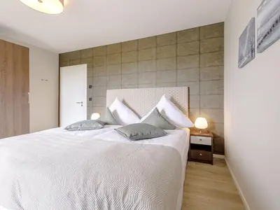 Ferienwohnung Strandleben Ostseebad Wustrow ZweiWasser Alte Seefahrtschule Schlafzimmer