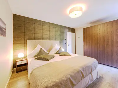 Ferienwohnung Strandliebe Ostseebad Wustrow ZweiWasser Alte Seefahrtschule Schlafzimmer