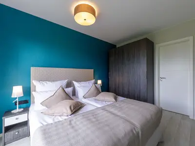 Ferienwohnung Strandnixe Ostseebad Wustrow ZweiWasser Alte Seefahrtschule Schlafzimmer