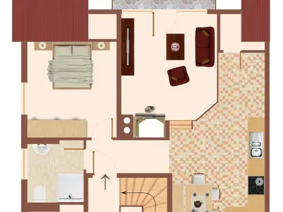 Ferienwohnung für 2 Personen (55 m²) in Ostseebad Wustrow 7/10