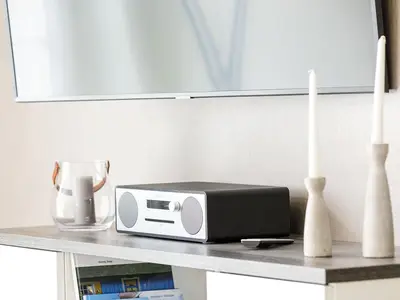 Ferienwohnung Sandwelle Ostseebad Wustrow ZweiWasser Alte Seefahrtschule Wohnzimmer Detailaufnahme