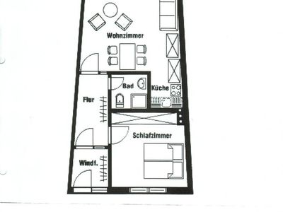 Ferienwohnung für 4 Personen (50 m²) in Wyk auf Föhr 2/10