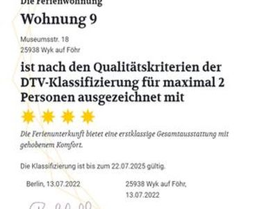 Ferienwohnung für 3 Personen (38 m²) in Wyk auf Föhr 4/10