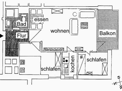 Ferienwohnung für 4 Personen (55 m²) in Wyk auf Föhr 2/9