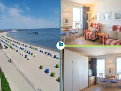 Ferienwohnung für 2 Personen (29 m²) in Wyk auf Föhr 1/10