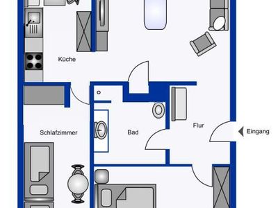 Ferienwohnung für 4 Personen (60 m²) in Wyk auf Föhr 8/10