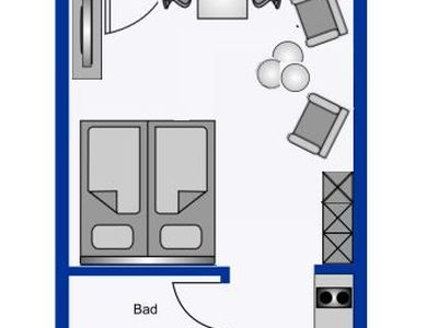 Ferienwohnung für 2 Personen (28 m²) in Wyk auf Föhr 8/10