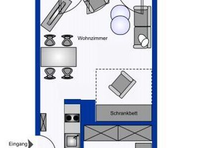 Ferienwohnung für 3 Personen (37 m²) in Wyk auf Föhr 8/10