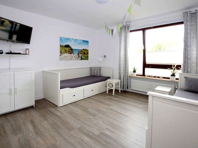 Schlafzimmer mit 2 Einzelbetten