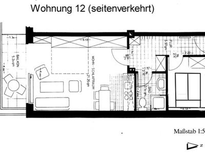 Ferienwohnung für 3 Personen (40 m²) in Wyk auf Föhr 3/10