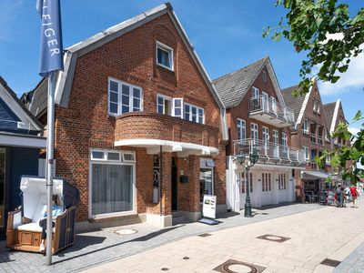 Die Ferienwohnung Strandglück liegt im ersten Obergeschoss.