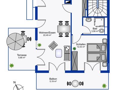 Ferienwohnung für 8 Personen (139 m²) in Wyk auf Föhr 7/10