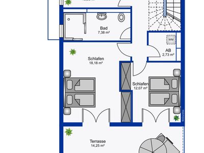 Ferienwohnung für 8 Personen (139 m²) in Wyk auf Föhr 8/10