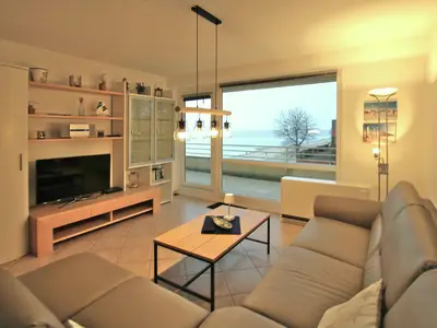 Gemütliche Sitzecke mit Tv