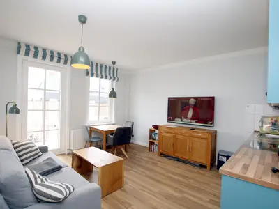 Wohnzimmer mit Meerblick