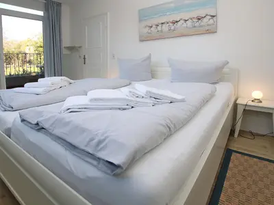 gemütliches Doppelbett