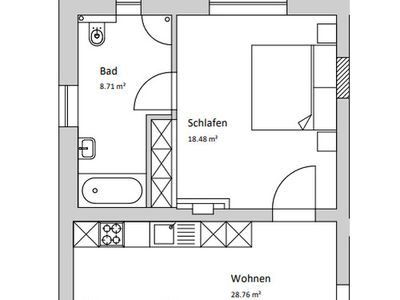 Ferienwohnung für 2 Personen (56 m²) in Xanten 5/10