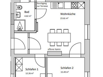 Ferienwohnung für 4 Personen (67 m²) in Xanten 2/10