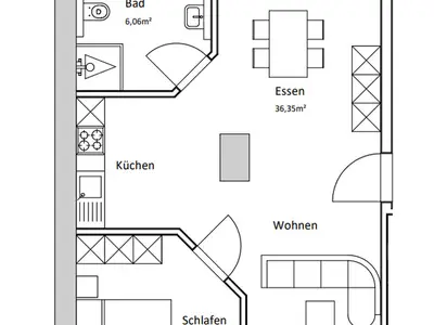 Ferienwohnung für 4 Personen (53 m²) in Xanten 2/10