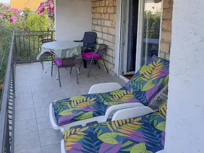 outside
