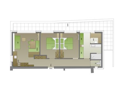 Ferienwohnung für 6 Personen (70 m²) in Zammerberg 7/10