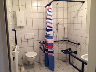 Rolligerechtes Badezimmer