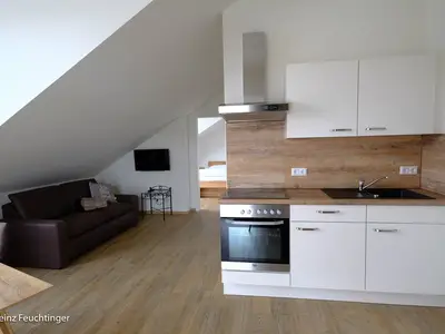 Wohnbereich mit Küche