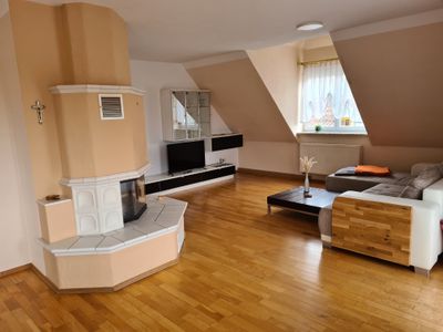 Wohnzimmer mit SmartTV