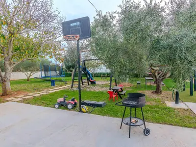 outside
