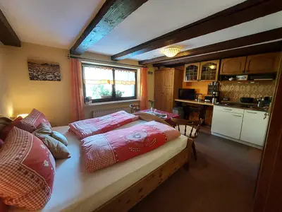 BEDROOM, INSIDE, OUTSIDE