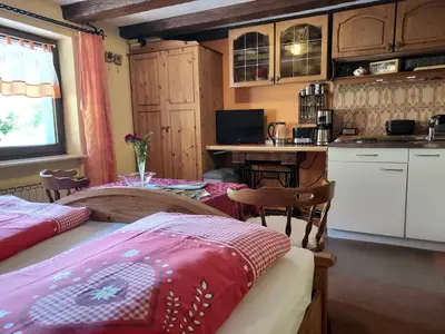 BEDROOM, INSIDE, OUTSIDE