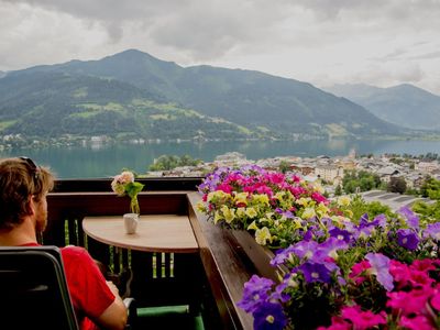 Ausblick über Zell am See