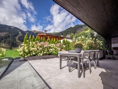 SUNNY-Ferienwohnungen- Terrasse