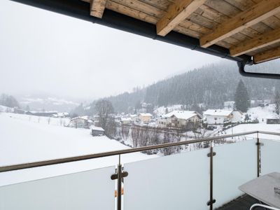 Aussicht vom Ferienhaus [Winter]