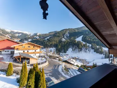 Aussicht vom Ferienhaus [Winter]