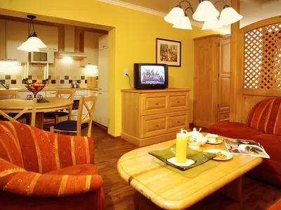Ferienwohnun in Zell am See Wohnzimmer
