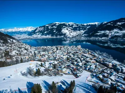 Zell am See im Winter / winter view