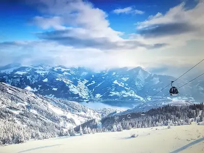 Blick ins Tal / view from the mountain