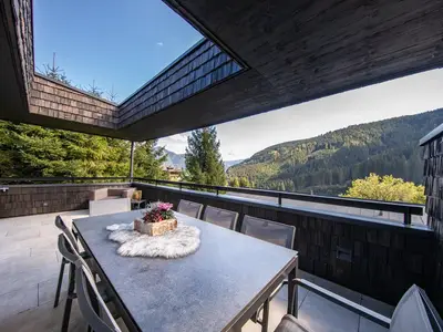 SUNNY Ferienwohnungen - Terrasse