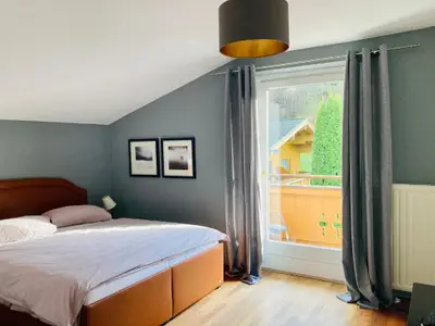 Schlafzimmer mit begehbarem Kleiderschrank Apt.3