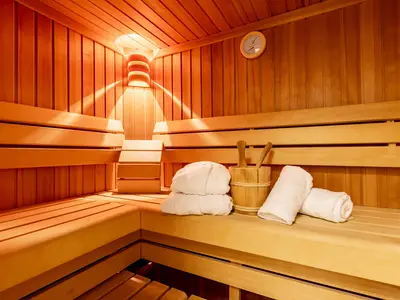 private Sauna - alle Apartments