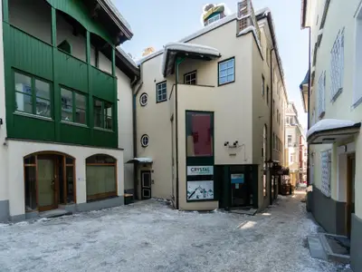 Außenseite Ferienhaus [Winter]