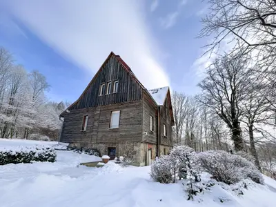 Aussicht vom Ferienhaus [Winter]