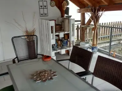 Überdachter Freisitz