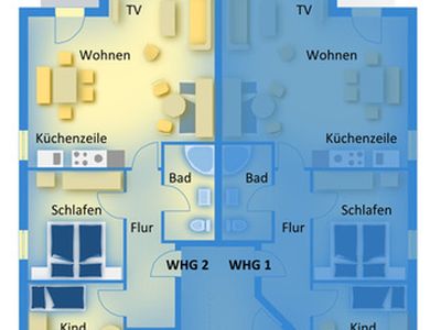 Ferienwohnung für 5 Personen (72 m²) in Zempin (Seebad) 8/8