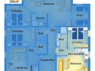 Ferienwohnung für 4 Personen (42 m²) in Zempin (Seebad) 9/9