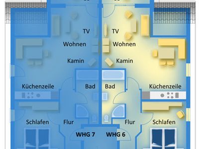 Ferienwohnung für 4 Personen (66 m²) in Zempin (Seebad) 9/9