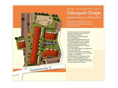 Ferienwohnung für 6 Personen (77 m²) in Zempin (Seebad) 6/10